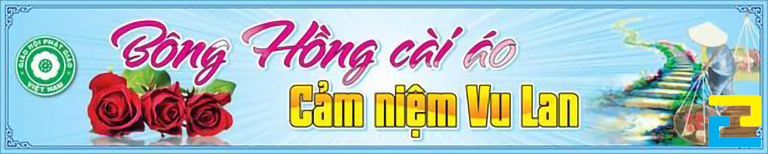 Hiện nay, những loại màu sắc được nhiều người ưa thích để thiết kế bandroll Vu Lan báo hiếu đó là: Màu vàng, màu xanh dương,...