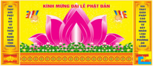 [Tổng Hợp] 20 Mẫu In Băng Rôn Phật Đản Đẹp Nhất Hiện Nay