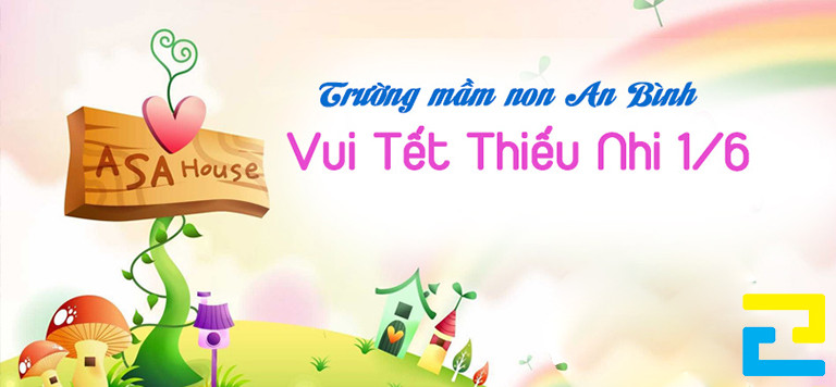 Background Quốc Tế Thiếu nhi về cơ bản vẫn sẽ được in những văn bản, hình ảnh minh họa giống với backdrop, nhưng kích thước sẽ lớn hơn