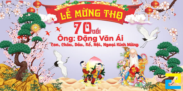 Công Ty In Ấn Quảng Cáo 2H có nhận sản xuất băng rôn mừng thọ với số lượng không nhiều, dù chỉ 1, 2 hay 3 mẫu bandroll