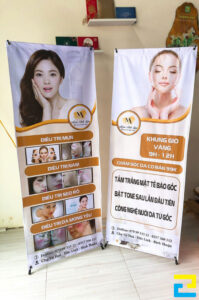 Standee Thẩm Mỹ Viện 23