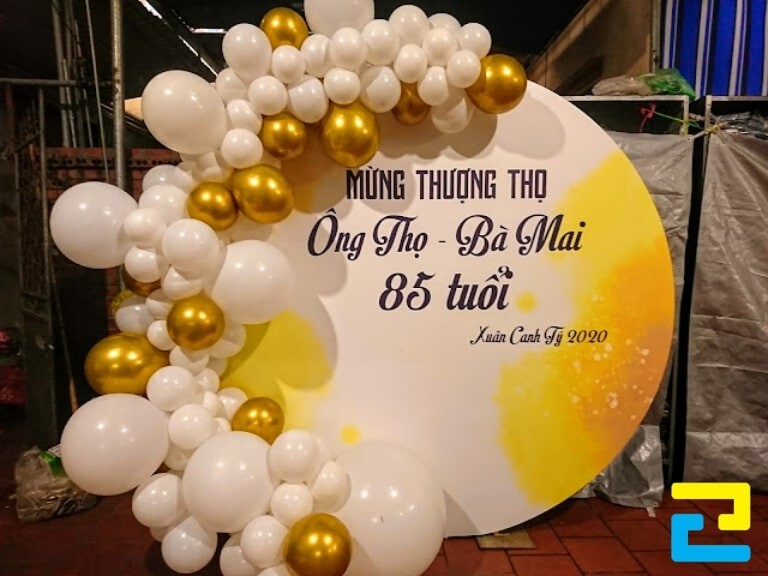 Mẫu phông mừng thọ đẹp