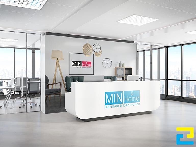 Quý khách nhận sản phẩm in backdrop quầy lễ tân của mình bằng cách đến xưởng In Ấn Quảng Cáo 2H, hoặc yêu cầu vận chuyển tận nơi