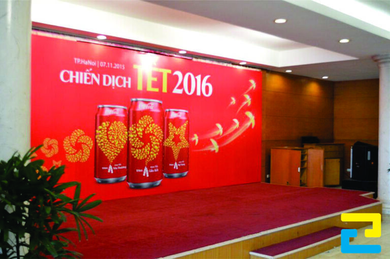 Chỉ cần bỏ ra một nguồn chi phí rẻ đã có thể giúp cho sự kiện hội chợ thêm chuyên nghiệp hơn