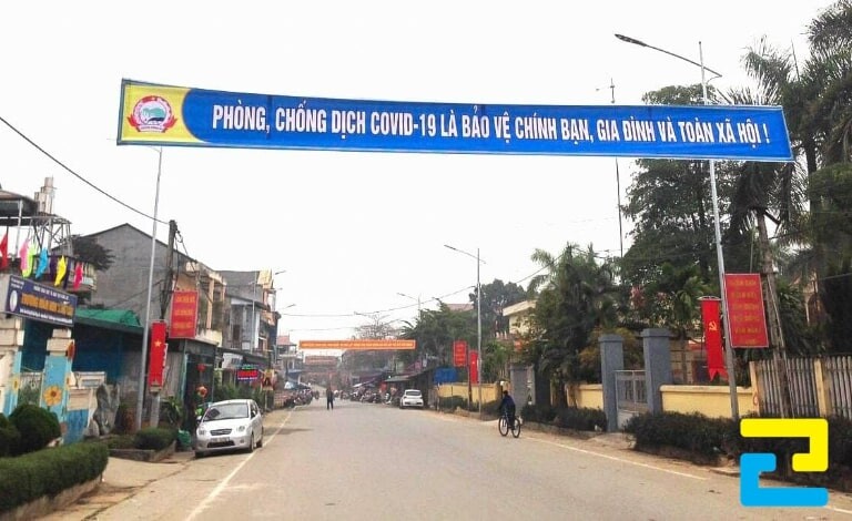 Mẫu 2: Băng rôn tuyên truyền về phòng chống dịch bệnh