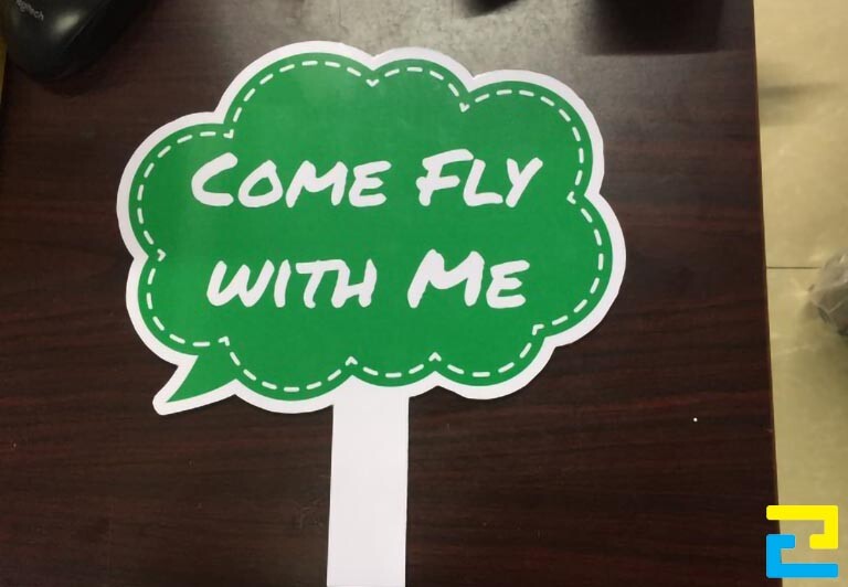 tiến hành thiết kế file in