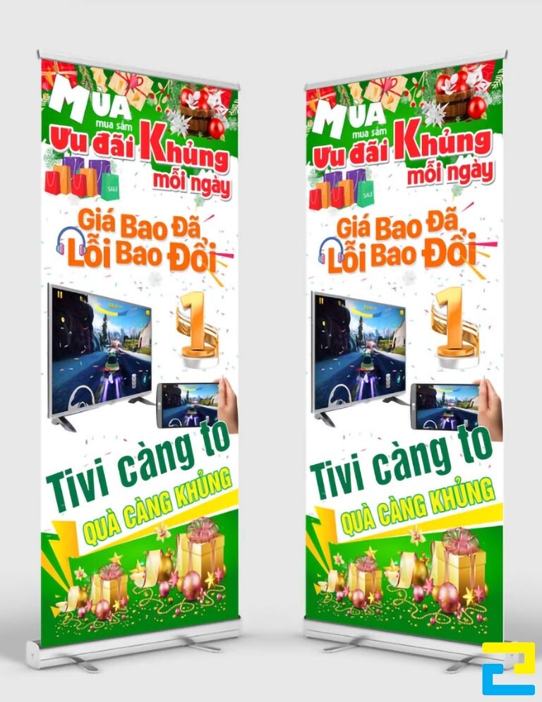 Công Ty In Ấn Quảng Cáo 2H có nhận sản xuất standee
