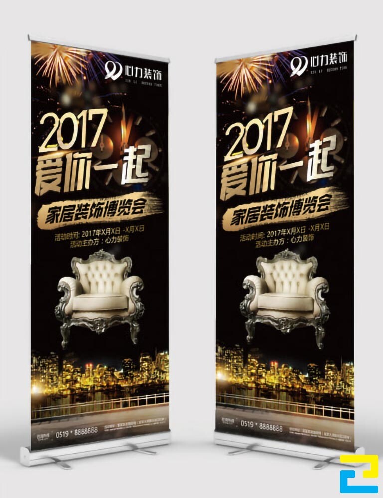 nhận sản phẩm standee nội thất