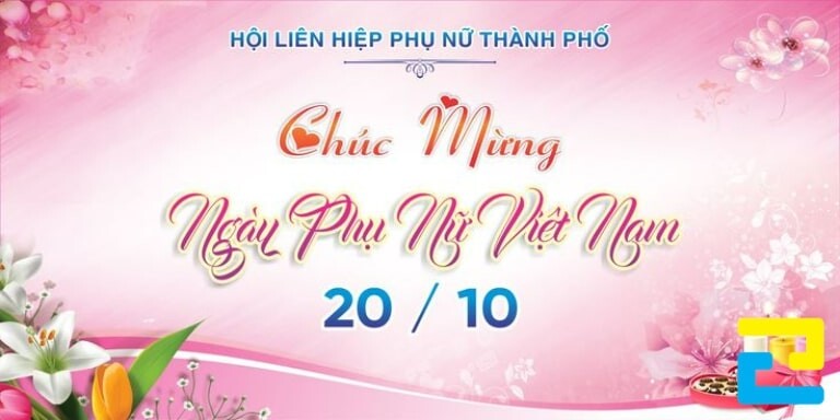Mẫu 8: Phông nền có kiểu chữ đơn giản nhưng thiết kế chữ rất nghệ thuật, có tông màu hồng-trắng