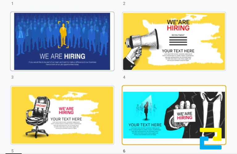 Backdrop Tuyển Dụng Nhân Viên