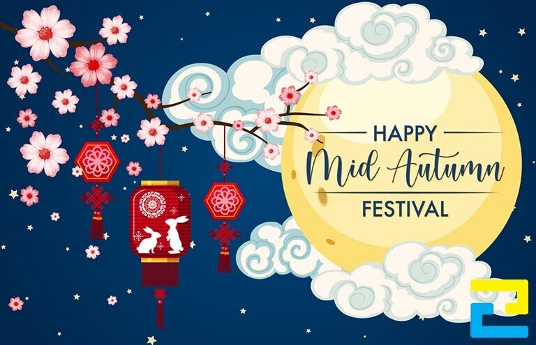Chinese Mid Autumn Festival Background