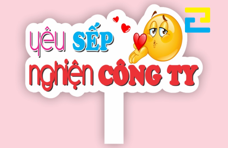 Hình 8 : hashtag sinh nhật sếp