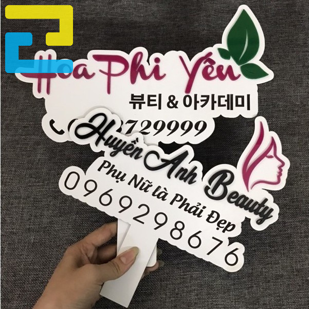 2 Mẫu Hashtag được Rất Nhiều Chủ Tiệm Spa Lựa Chọn Tại In Ấn Quảng Cáo 2h.