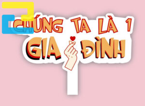 Hashtag Gia đình Là Số Một đơn Giản Và đẹp Mắt.