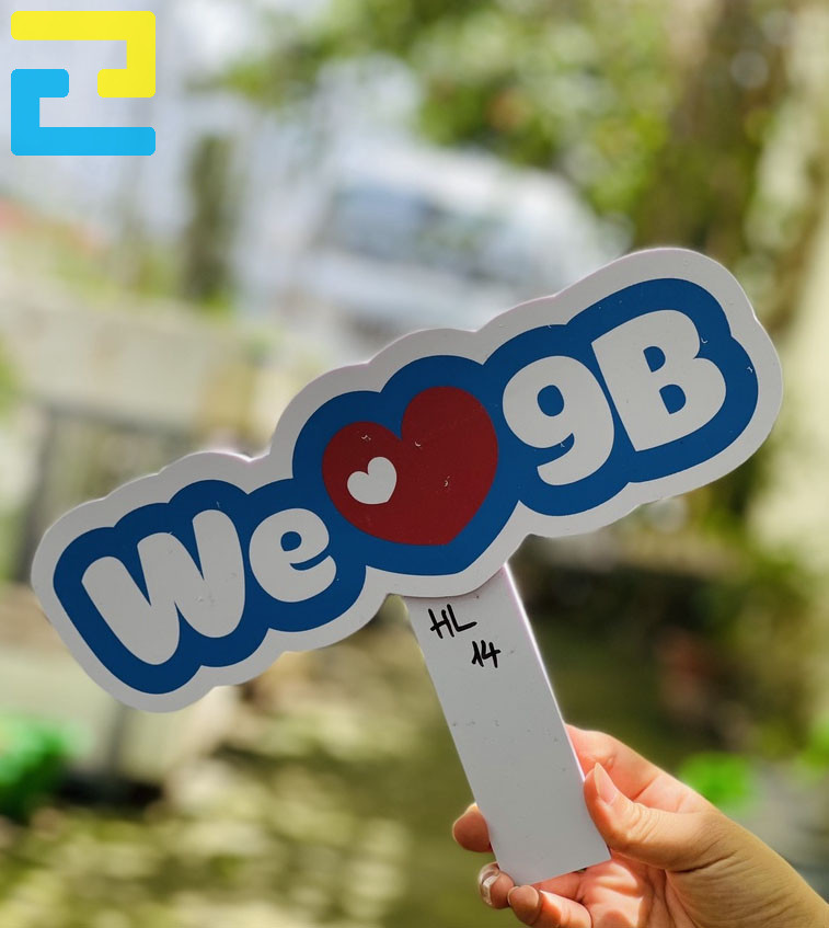 Hashtag We Love 9b đơn Giản, Dễ Nhớ.