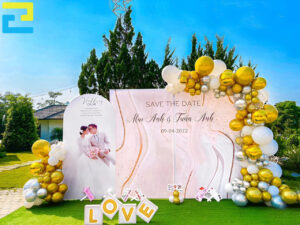 Mẫu Background Lễ Cưới Cực đẹp Và Sang Trọng.