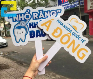 Mẫu Hashtag Nha Khoa Cầm Tay đẹp Tại In Ấn Quảng Cáo 2h.