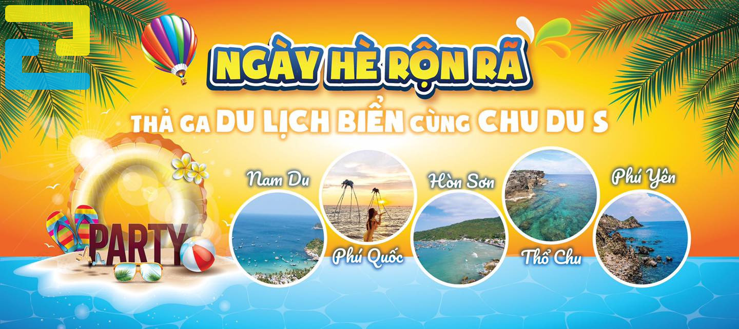 Mẫu Background Du Lịch Nổi Bật Quảng Bá Cho Các Công Ty.