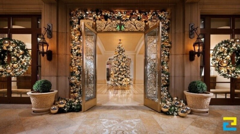 Ý Tưởng Trang Trí Noel Khách Sạn đẹp