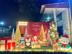 Mẫu Trang Trí Tiểu Cảnh Noel đẹp đãn đầu Xu Hướng