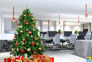 15+ ý Tưởng Trang Trí Noel Văn Phòng đẹp, đơn Giản