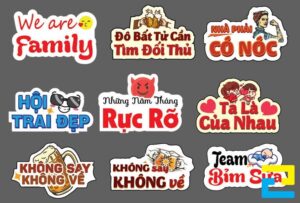 Những nội dung chữ phổ biến trên hashtag du lịch dành cho hội bạn bè đi chơi cùng nhau