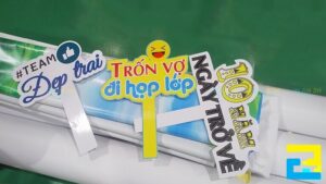 Đơn vị cung cấp hashtag cầm tay sự kiện uy tín