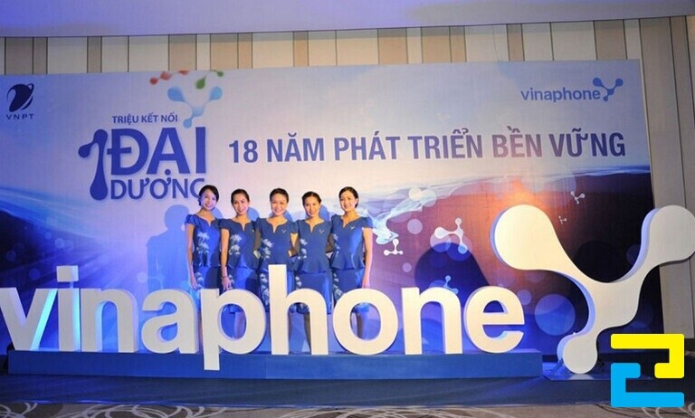 Khu vực check in sự kiện Vinaphone