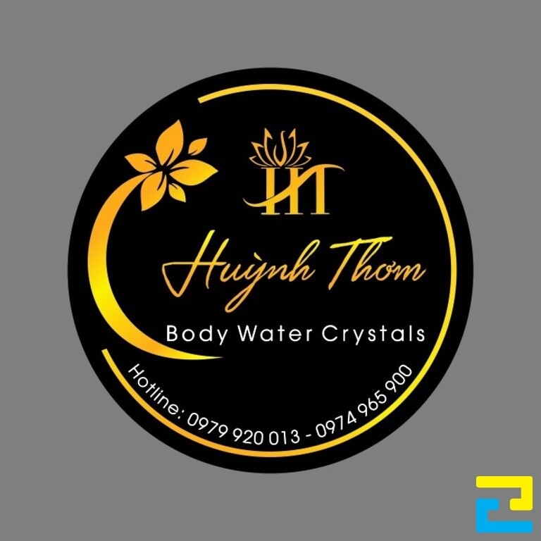 Mẫu tem vàng đen dành cho hộp kem body