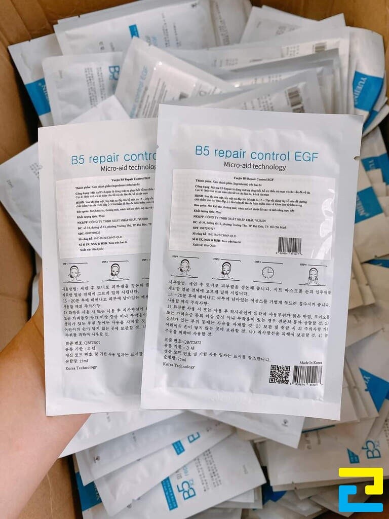 Tem phụ mặt nạ dưỡng da