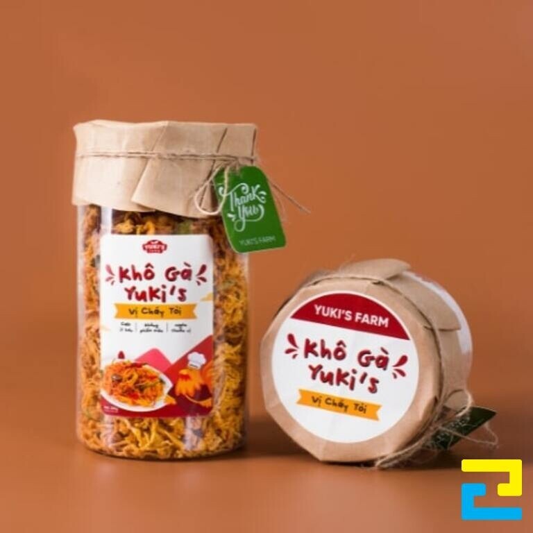 Mẫu tem khô gà lá chanh 8