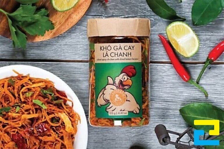 Mẫu tem khô gà lá chanh 9