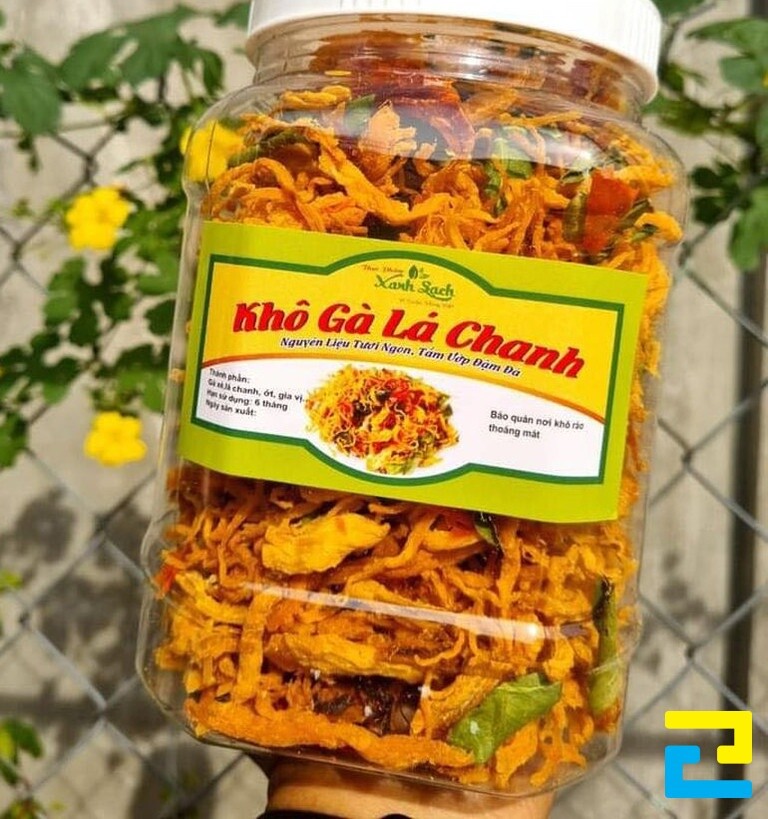 Mẫu tem khô gà lá chanh 14