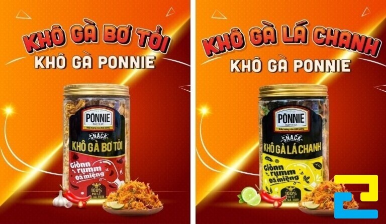 Mẫu tem khô gà lá chanh 3