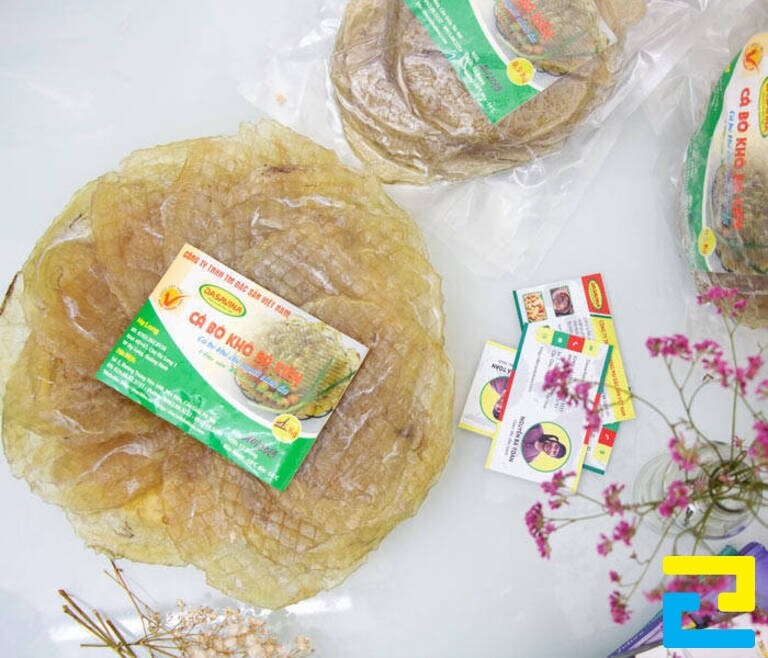 Mẫu tem nhãn cá khô