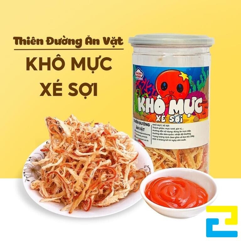 Mẫu tem nhãn khô mực 8