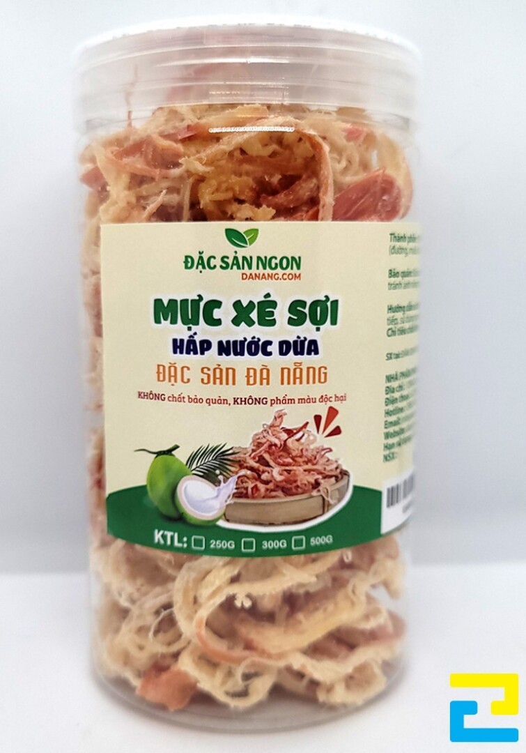 Mẫu tem nhãn khô mực 10