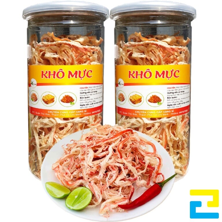 Mẫu tem nhãn khô mực 13