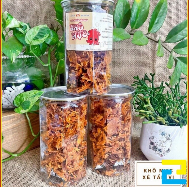 Mẫu tem nhãn khô mực 15