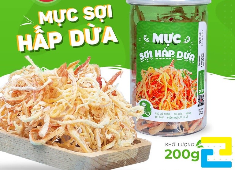 Mẫu tem nhãn khô mực 3