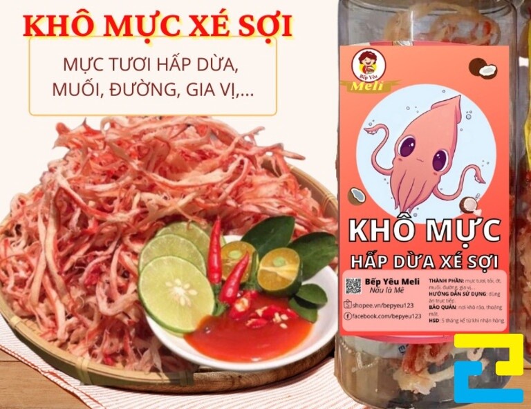 Mẫu tem nhãn khô mực 5