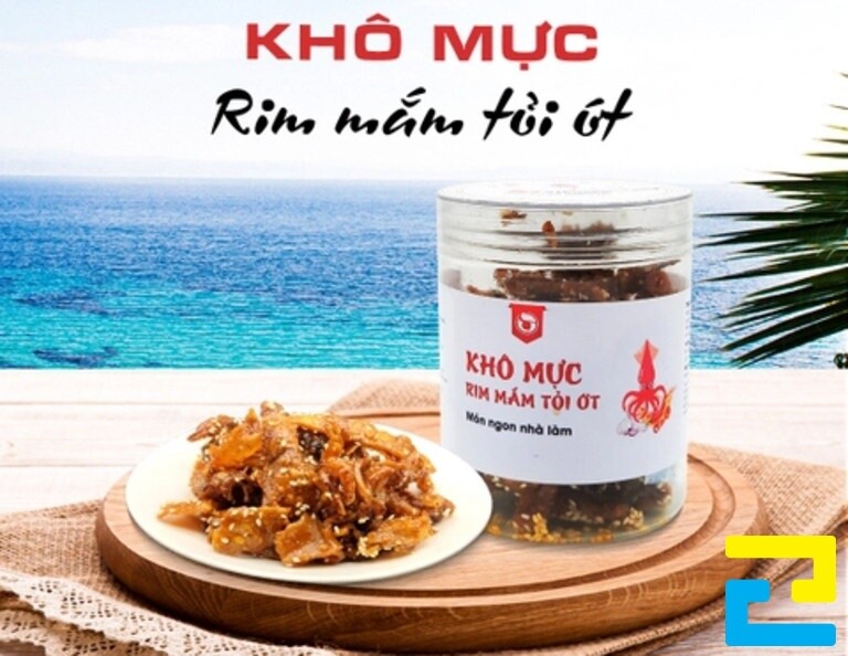 Mẫu tem nhãn khô mực 6