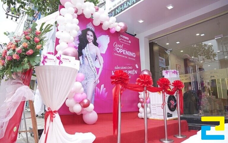 Trang trí lễ khai trương ấn tượng