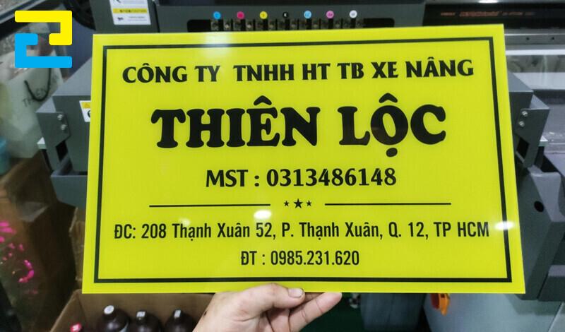 Công dụng của bảng công ty mica.