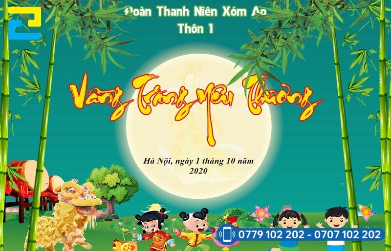 Cach Thiet Ke Phong Trang Tri Trung Thu