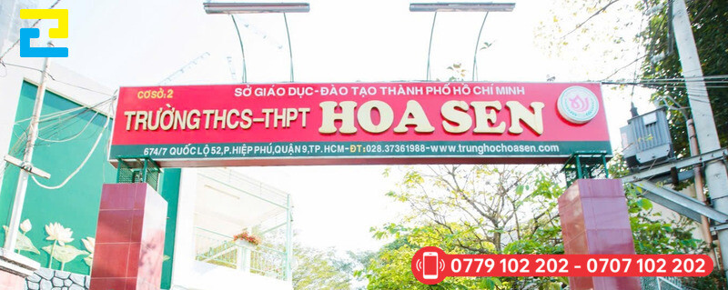 In Logo Truong Hoc Su Dung Cho Bang Hieu