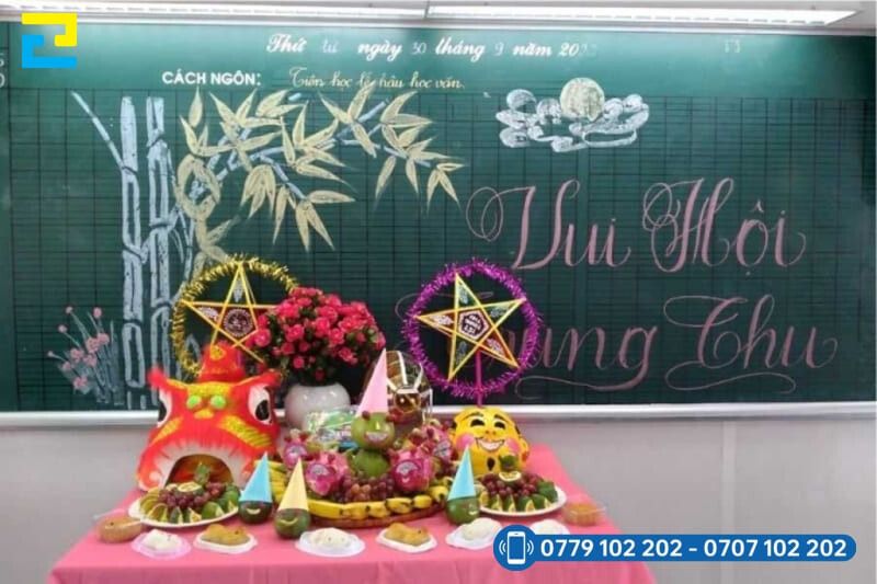 Mau 1 Trang Tri Lop Hoc Trung Thu