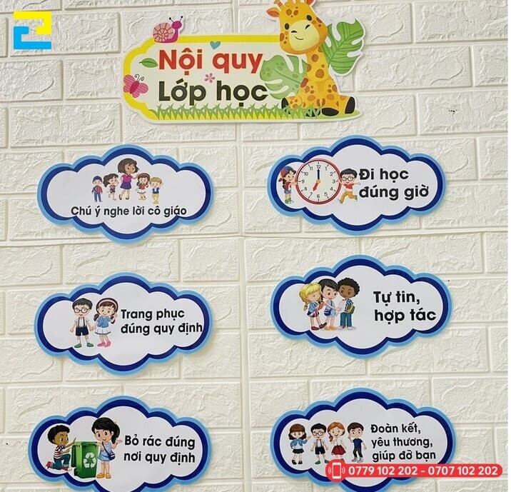 Mau 2 Decal Trang Tri Lop Hoc