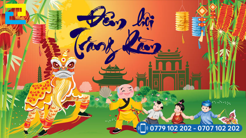 Mau 5 Phong Trang Tri Trung Thu Dep