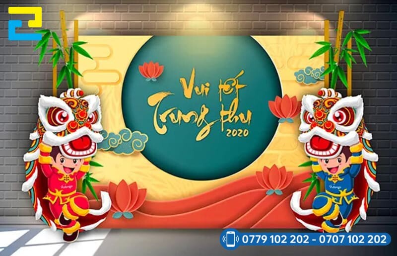 Mau 6 Phong Trang Tri Trung Thu Dep